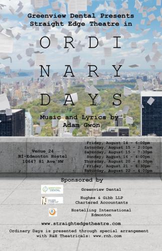 Ordinary Days 2015 Poster